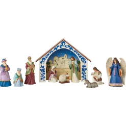 Clearance Enesco Gift 10 PC Nativity Set Figurines