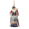 Flash Sale Enesco Gift American Santa Ornament