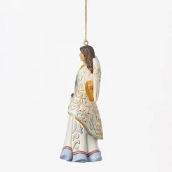 Outlet Enesco Gift Angel Nativity Scene Coat Orn