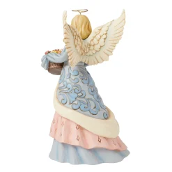 Best Enesco Gift Angel with Flower Basket Fig