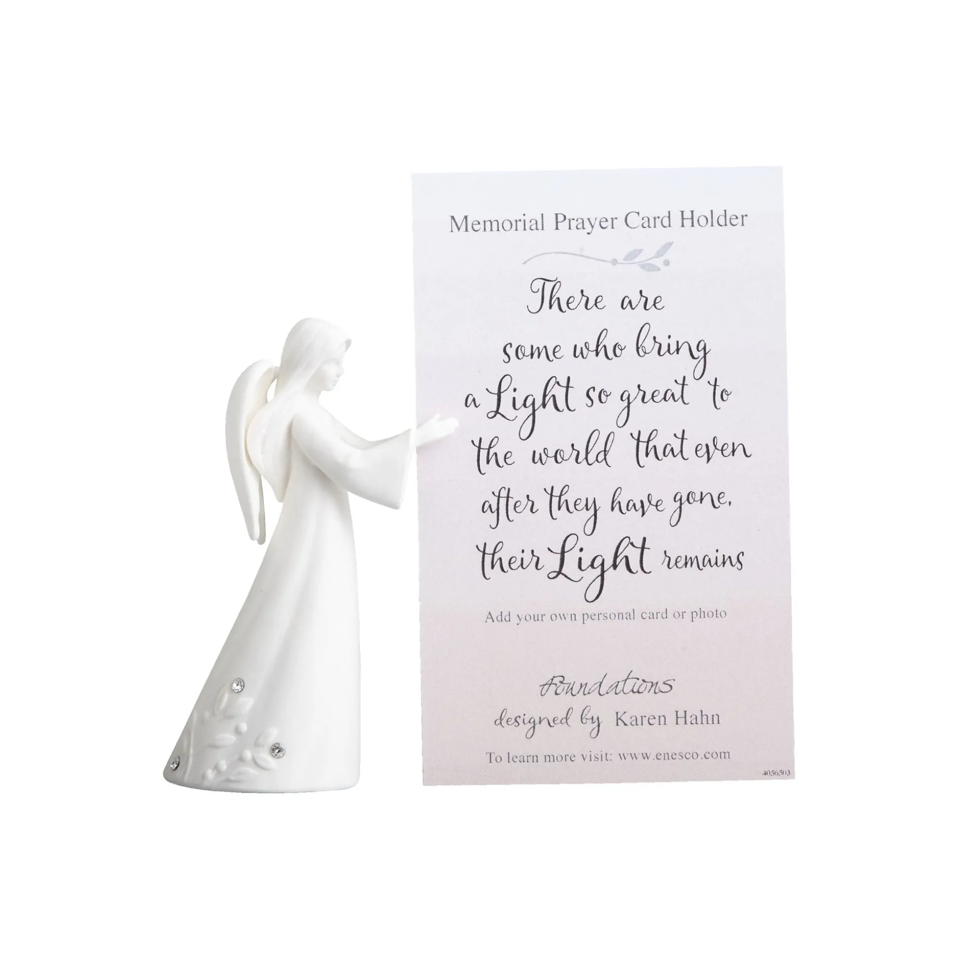 Cheap Enesco Gift Angel with Prayer Card Holder