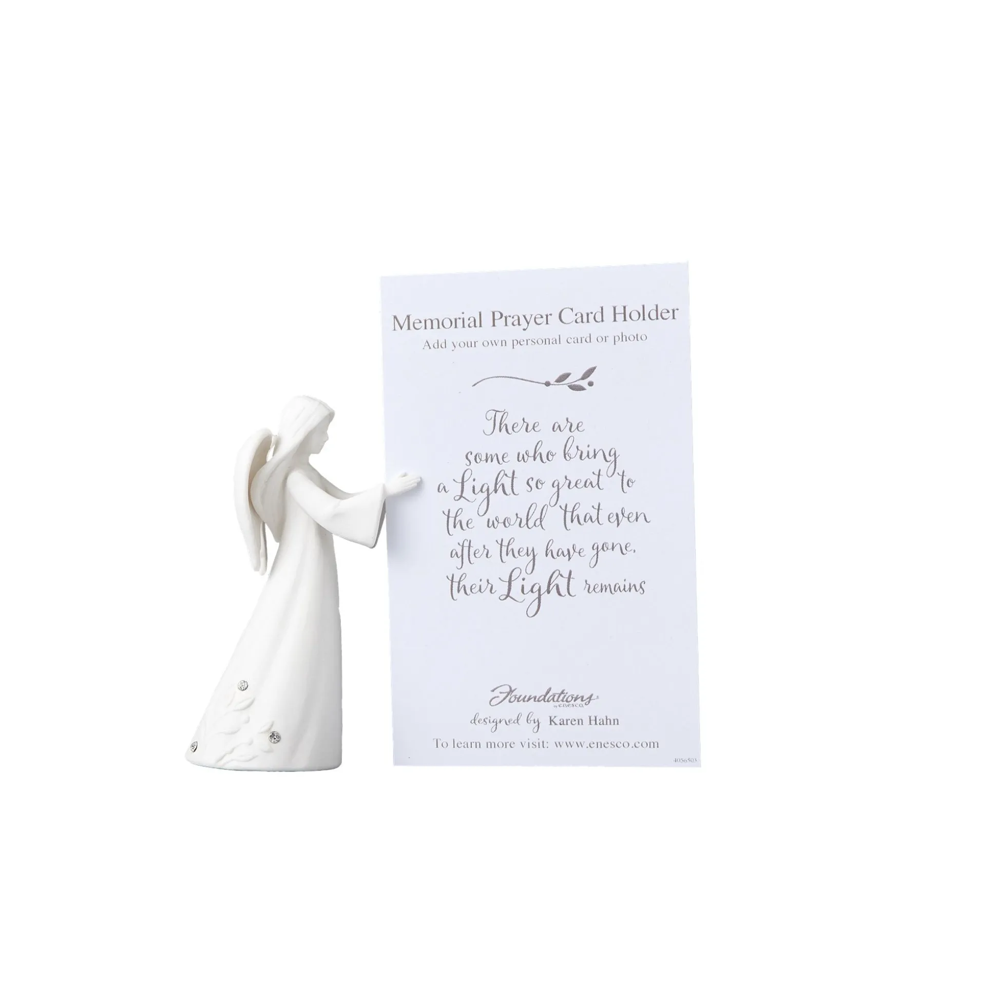 Cheap Enesco Gift Angel with Prayer Card Holder