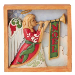Hot Enesco Gift Angel with Trumpet Plaque