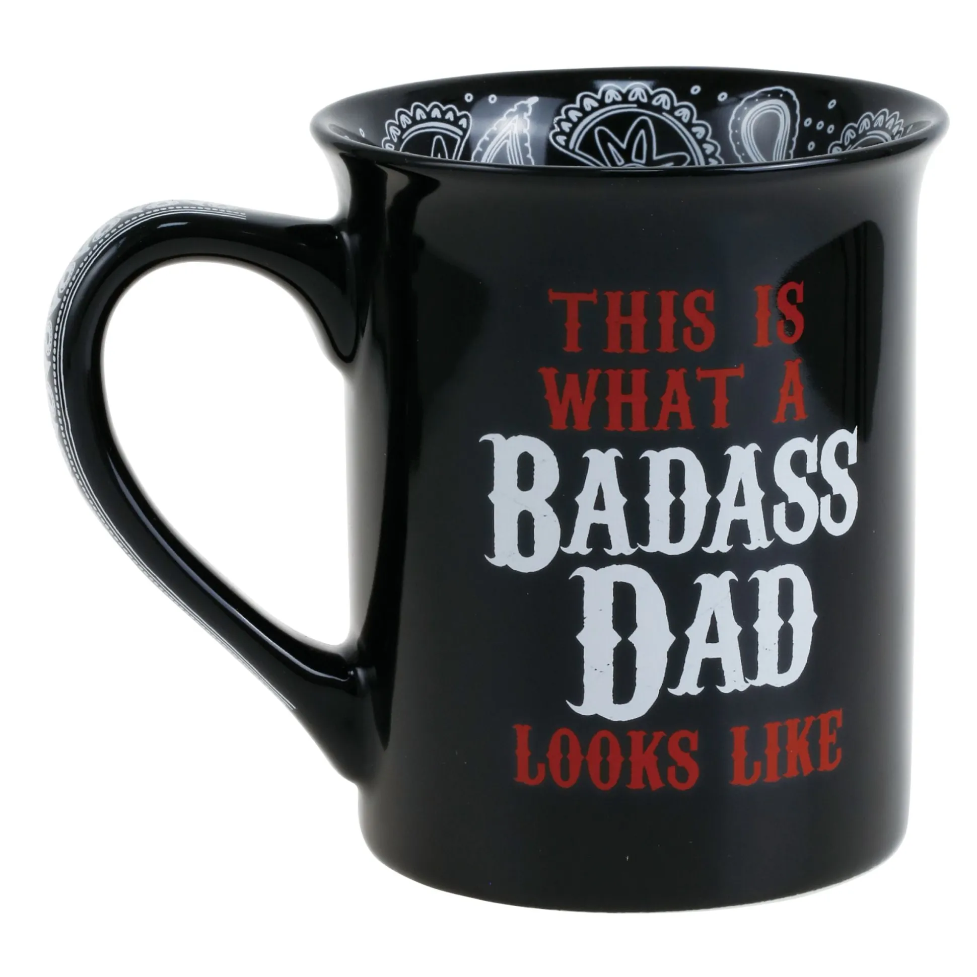 Store Enesco Gift Badass Dad Motorcycle Mug
