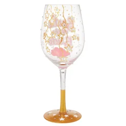 Cheap Enesco Gift Bestie of the Bride Wine Glass