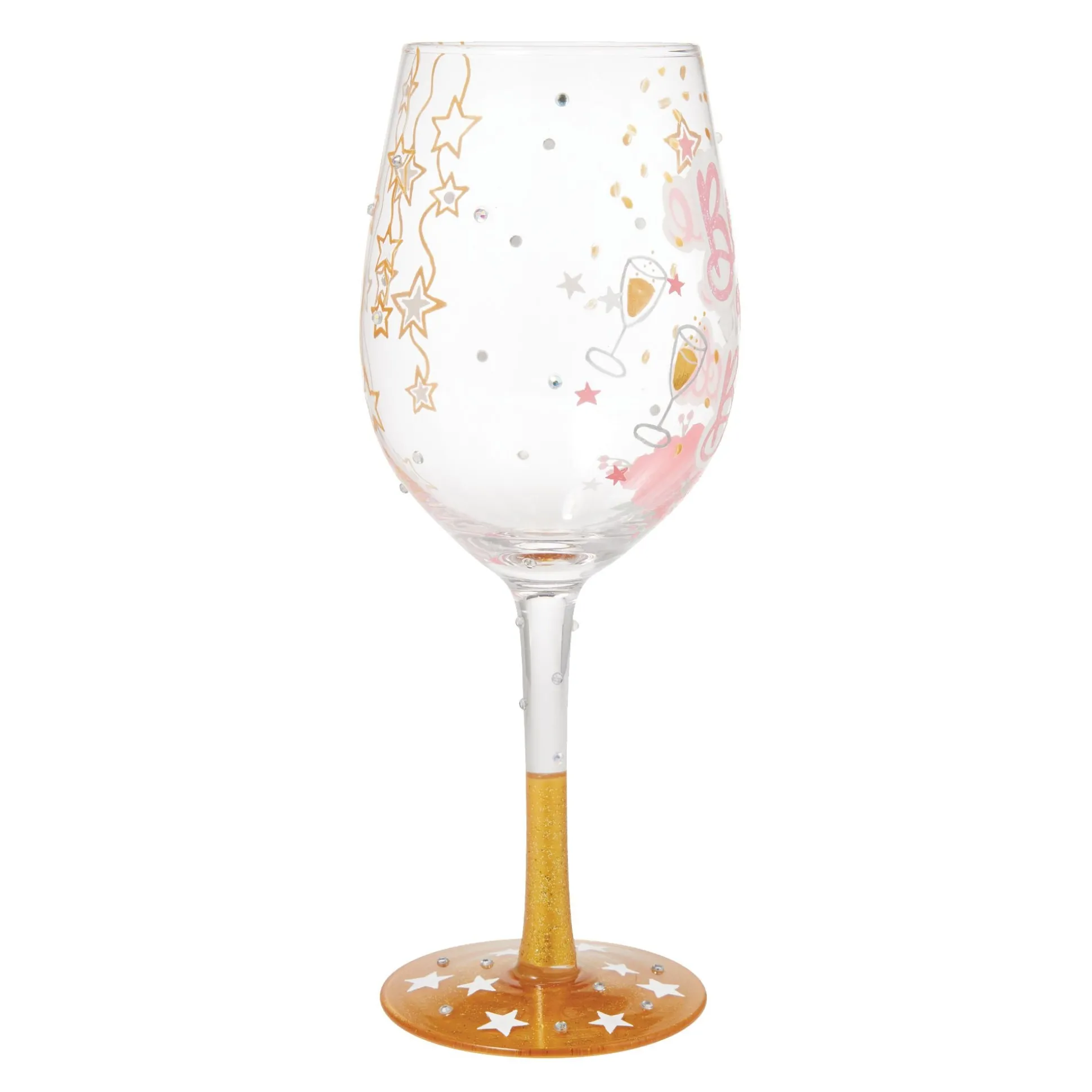 Cheap Enesco Gift Bestie of the Bride Wine Glass