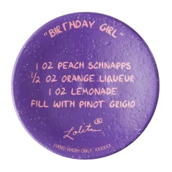 Clearance Enesco Gift Birthday Girl Wine Glass