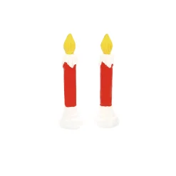 Fashion Department 56 Blow Mold Candle s/2