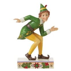 New Enesco Gift Buddy Elf in Crouching Pose