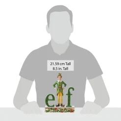 New Enesco Gift Buddy Elf Standing Elf Word