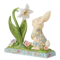 Flash Sale Enesco Gift Bunny and Easter Lily Figurine