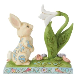 Flash Sale Enesco Gift Bunny and Easter Lily Figurine