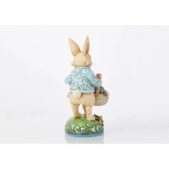 Best Sale Enesco Gift Bunny Couple with Basket Fig