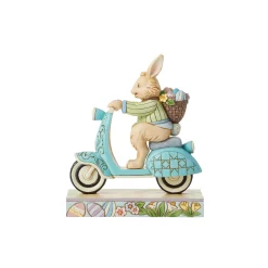 Cheap Enesco Gift Bunny on Scooter Fig