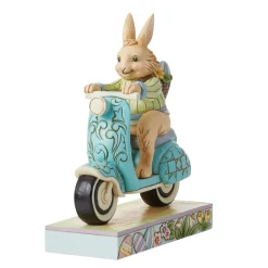 Cheap Enesco Gift Bunny on Scooter Fig