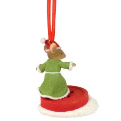 Best Enesco Gift Button Boarder Ornament