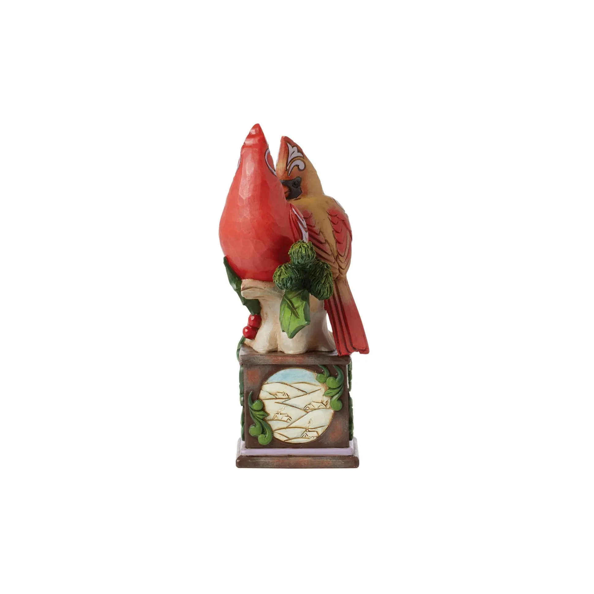 Shop Enesco Gift Cardinal Pair on Pedestal Fig
