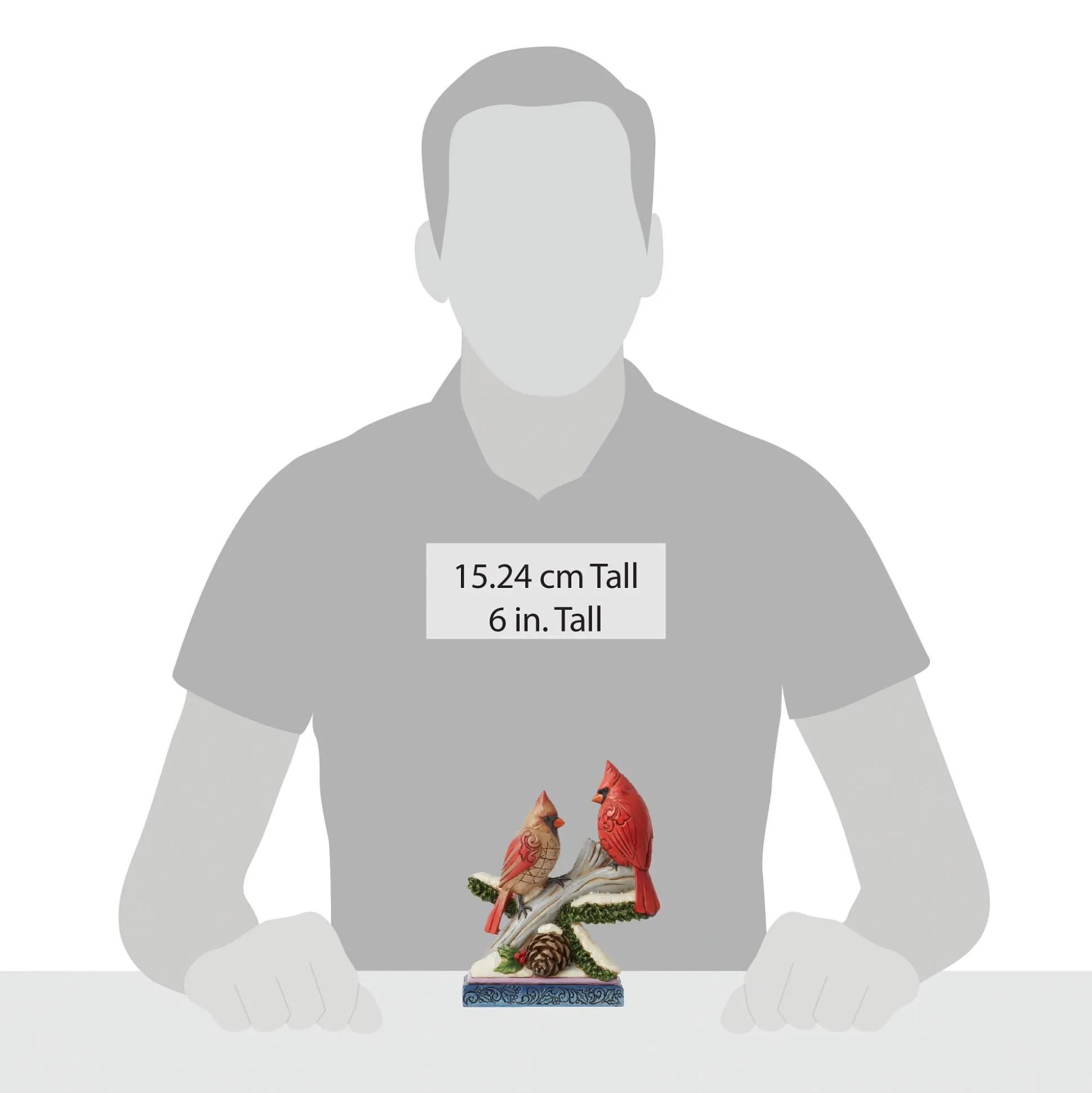 Best Sale Enesco Gift Cardinals on Snowy Branch
