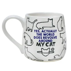 Online Enesco Gift Cat Day Etched Mug
