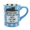 Best Sale Enesco Gift Cat Hair Mug