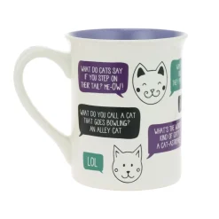Hot Enesco Gift CAT JOKES MUG 16 OZ