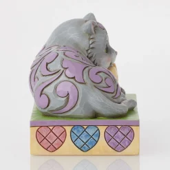 Best Enesco Gift Cat Lying by Message Hearts