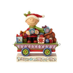 Best Sale Enesco Gift Charlie Brown Chr Train Car