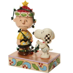 Best Sale Enesco Gift Charlie Brown Tangled Lights