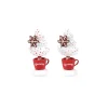 Outlet Department 56 Cocoa & Cream Topiary S/2