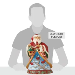 Cheap Enesco Gift Collectors Edition Santa Fig