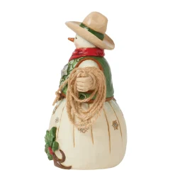Cheap Enesco Gift Cowboy Snowman Figurine