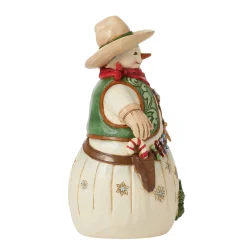 Cheap Enesco Gift Cowboy Snowman Figurine