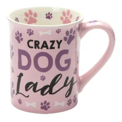 Best Sale Enesco Gift CRAZY DOG LADY MUG
