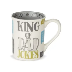 Fashion Enesco Gift Dad King of Jokes Mug