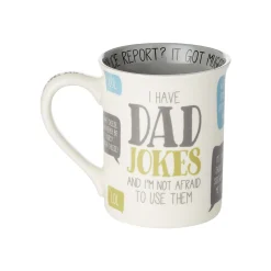 Fashion Enesco Gift Dad King of Jokes Mug