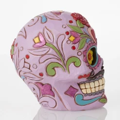Cheap Enesco Gift Day of the Dead Purple Skull