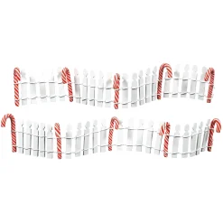 New Department 56 Delicious Candy Cane Fence