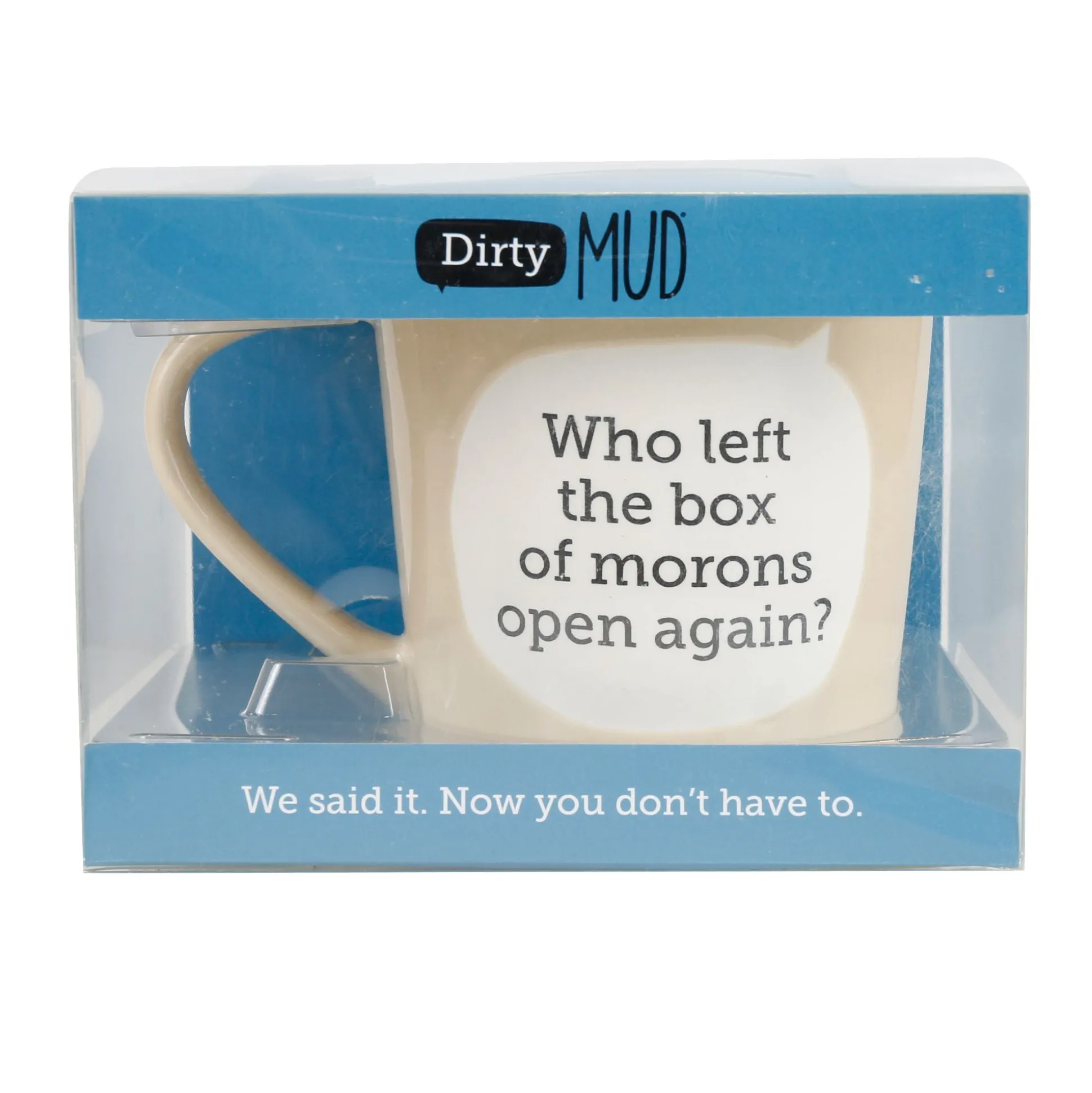 Cheap Enesco Gift Dirty Mud Box of Morons Mug