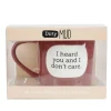 Hot Enesco Gift Dirty Mud Heard Don't Care Mug
