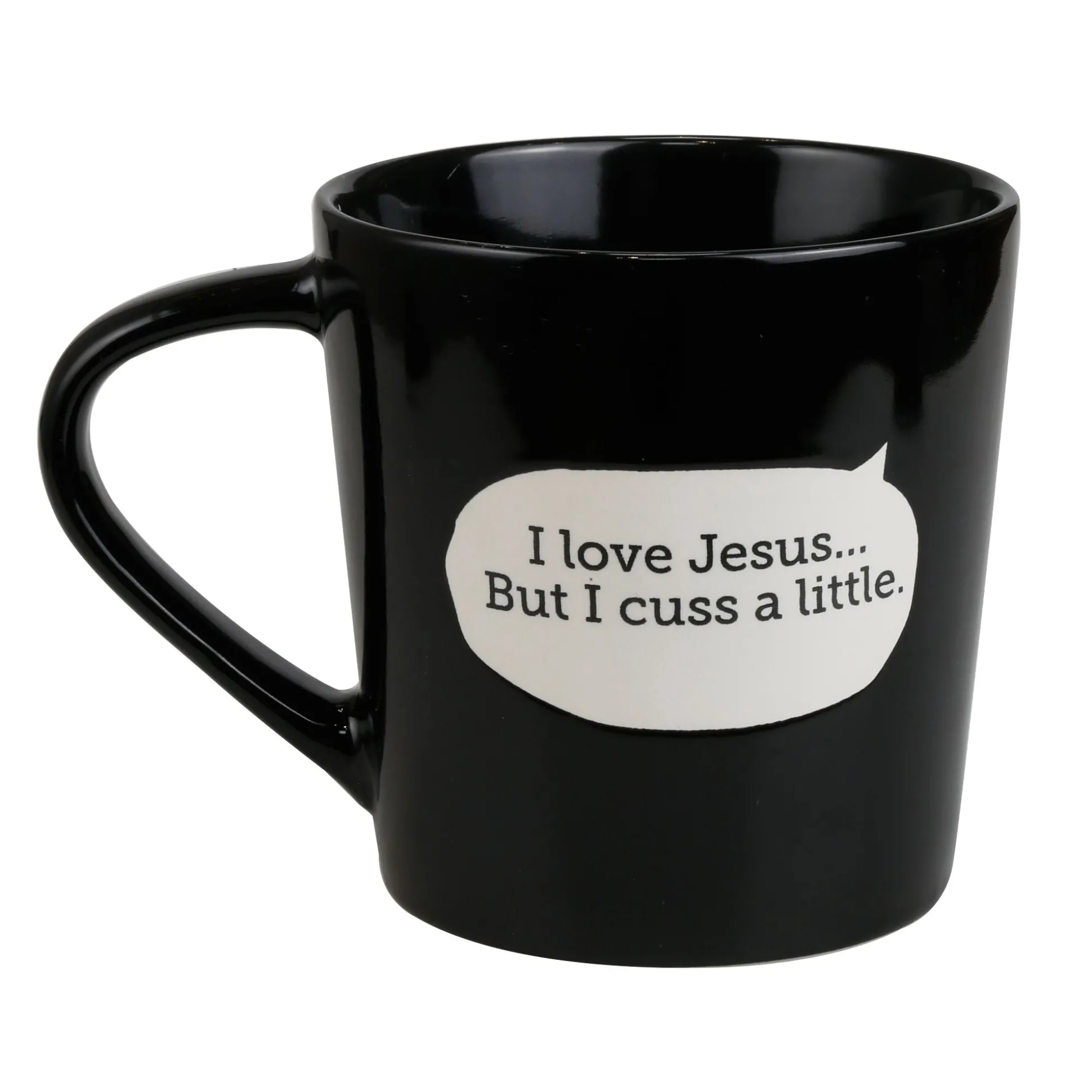 Hot Enesco Gift Dirty Mud Jesus Cuss Mug
