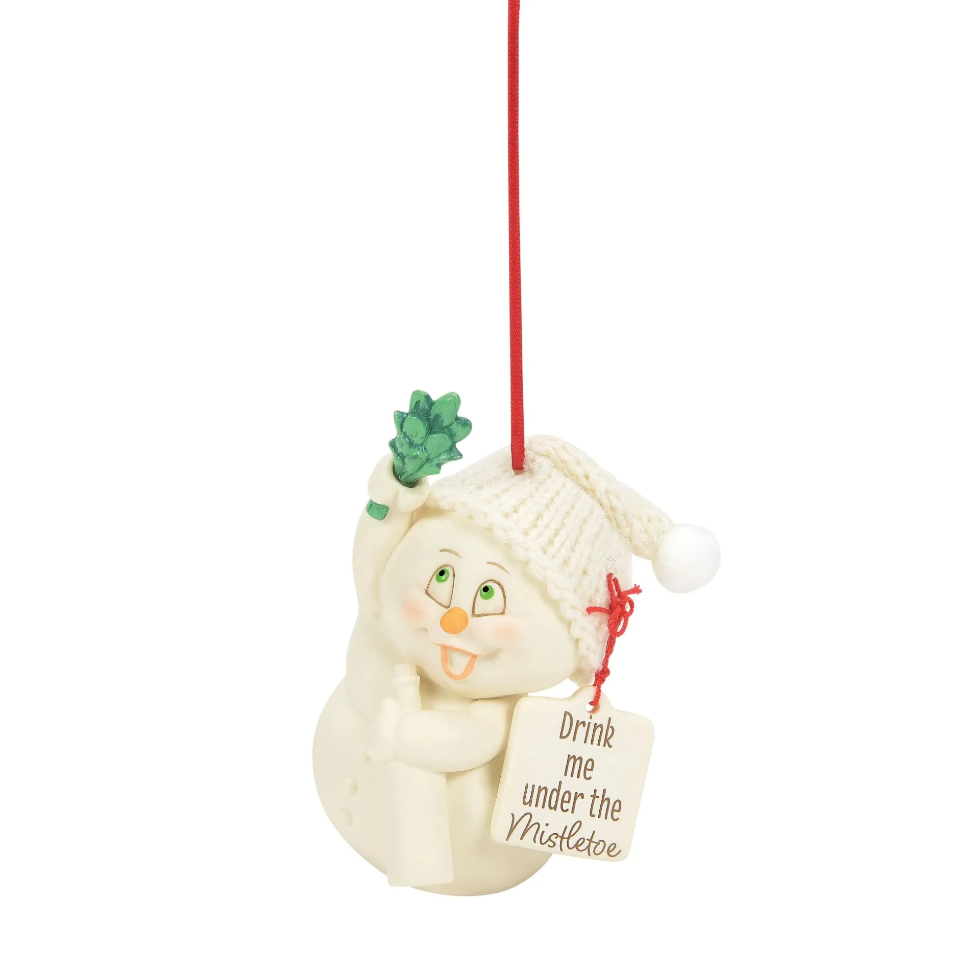 Store Department 56 Drink Me Under Mistletoe orn