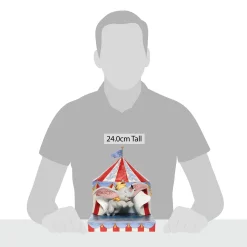Outlet Enesco Gift Dumbo Flying out of Tent Scene