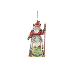Best Enesco Gift Dutch Santa Ornament