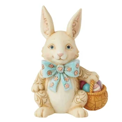 Fashion Enesco Gift Easter Bunny with Bow Pint Fig