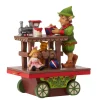 Best Sale Enesco Gift Elf with Toys Train Car