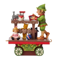 Best Sale Enesco Gift Elf with Toys Train Car