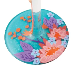 Fashion Enesco Gift Fabulous Flamingos Wine Glass