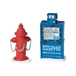 Online Department 56 Fire Hydrant Paper Box