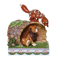 Fashion Enesco Gift Fox and Hound on Log