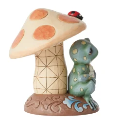 Store Enesco Gift Frog Leaning on Mushroom Fig